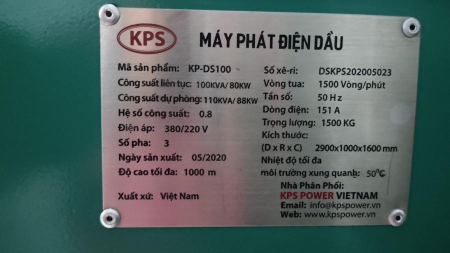 Máy phát điện Doosan - Marelli Motori quý khách hàng Công Ty TNHH Sản Xuất & Thương Mại Bảo Mã - Bình Tân, Tp. HCM.
