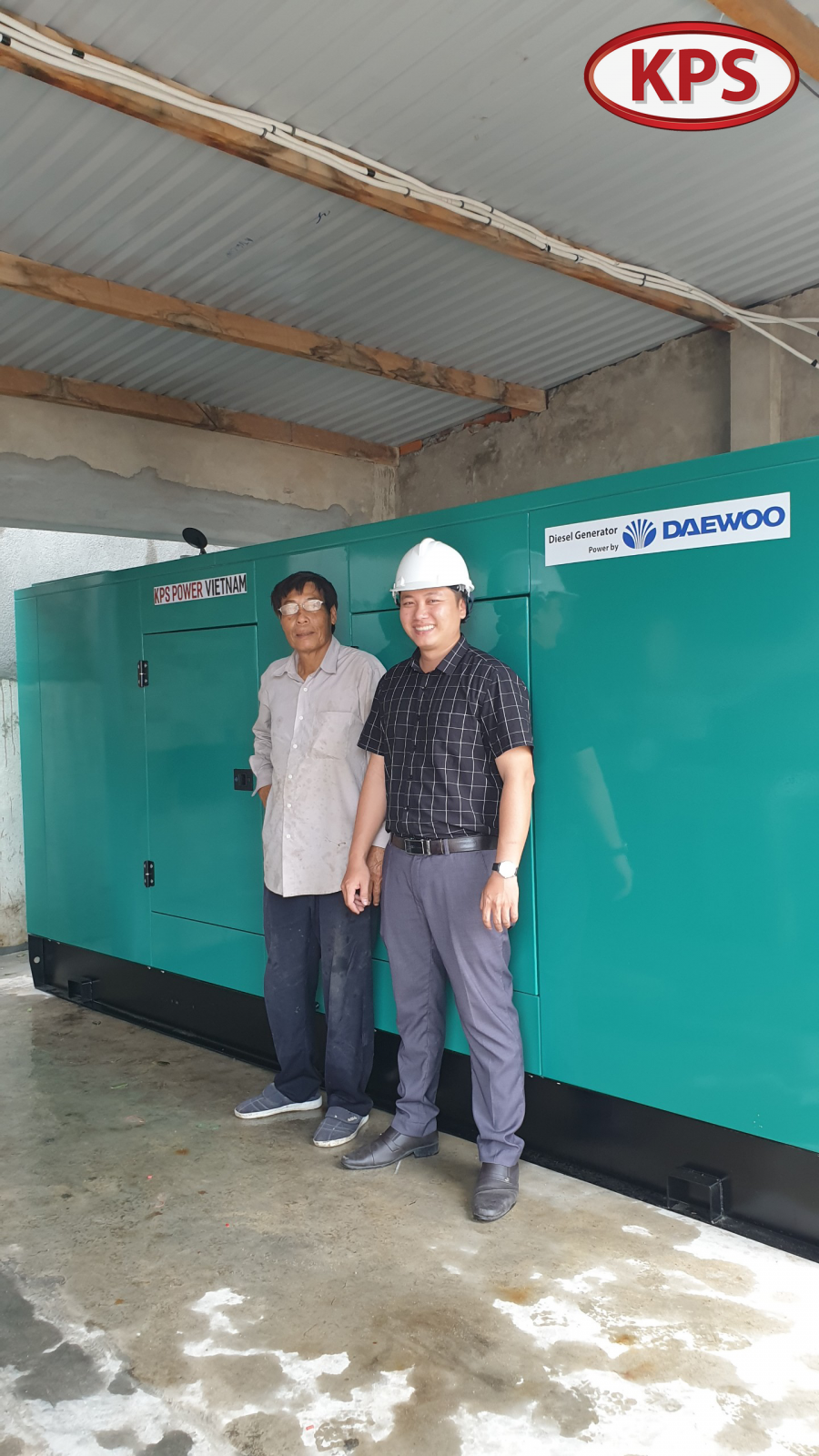 Máy phát điện công nghiệp Daewoo 300 kVA