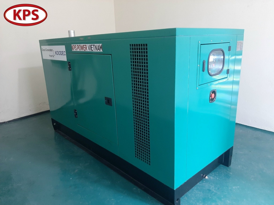 máy phát điện Koodec 50kVA cho Quý khách hàng tại Công ty TNHH Cáp điện KBI Cosmolink Vina, Vĩnh Phúc.