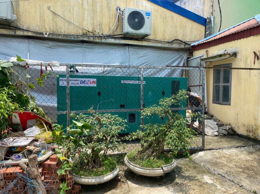 Bàn giao 2 máy phát điện DESSUN 150KWA cho dự án nhà xưởng Toàn Bích - Nam Định