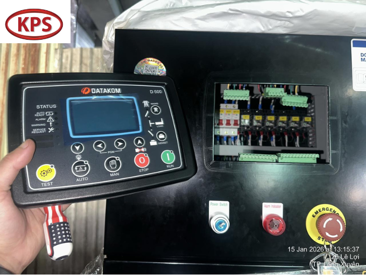 Bàn giao máy phát điện Baudouin 1000kVA ở Long Xuyên, An Giang