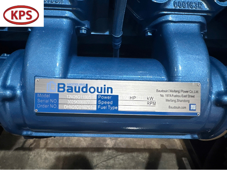 Bàn giao máy phát điện Baudouin 1000kVA ở Long Xuyên, An Giang