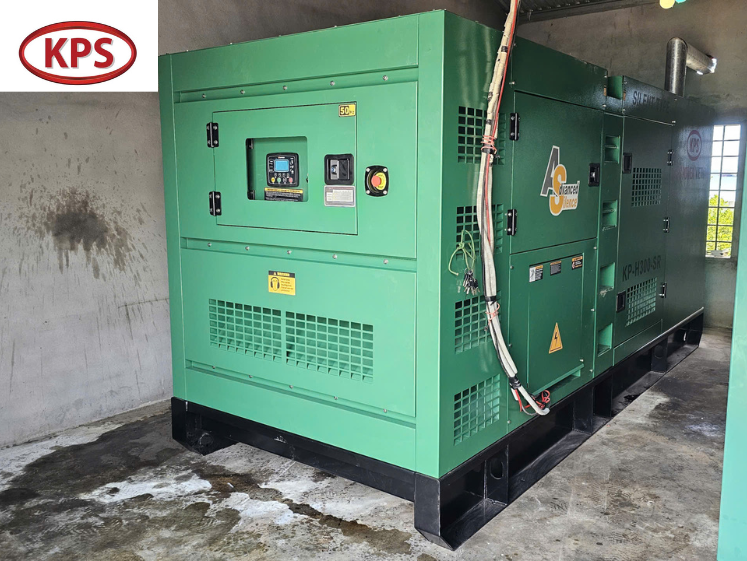 KPS bàn giao máy phát điện Hyundai 300kVA cho Công ty TNHH Trần Hậu Điển – Trại tôm giống tại Bình Thuận