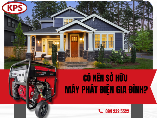 Giá máy phát điện gia đình – Có xứng đáng đầu tư?