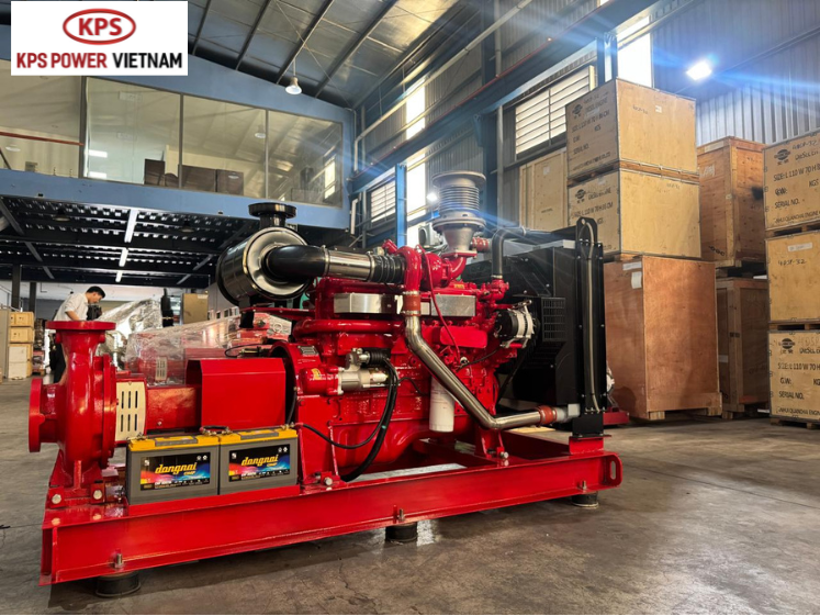 HOÀN THÀNH 4 CỤM BƠM CHỮA CHÁY CHO CÔNG TY TNHH DOOCH VINA