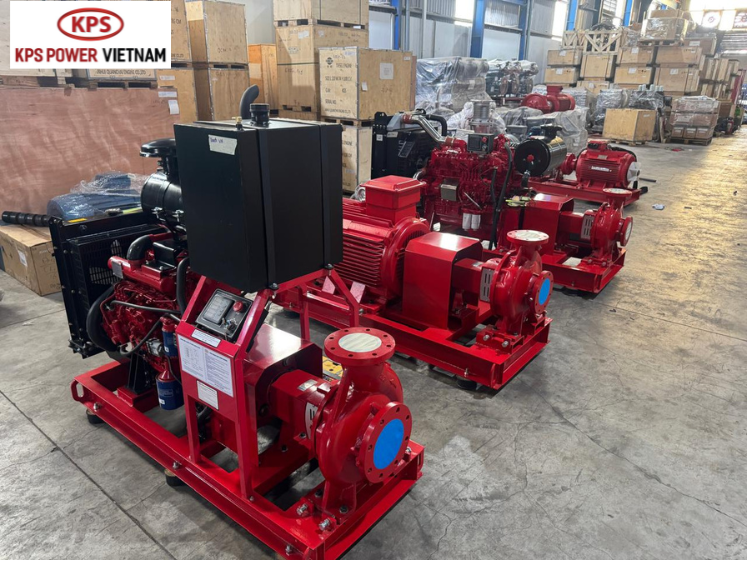 HOÀN THÀNH 4 CỤM BƠM CHỮA CHÁY CHO CÔNG TY TNHH DOOCH VINA