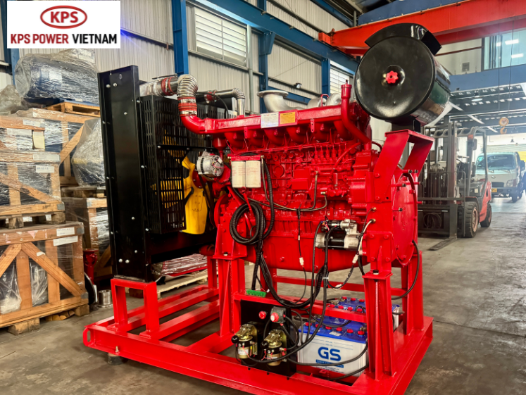 HOÀN THÀNH DỰ ÁN BƠM CHỮA CHÁY DESSUN 6DSG258 - Công ty Thắng Lợi