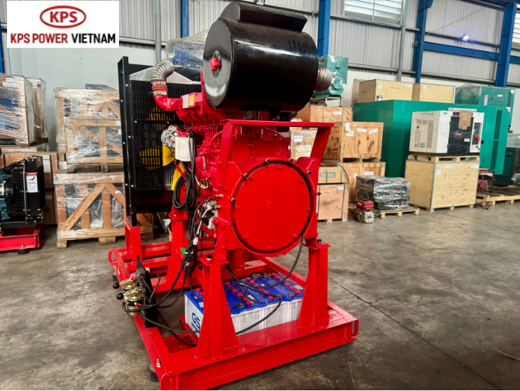 HOÀN THÀNH DỰ ÁN BƠM CHỮA CHÁY DESSUN 6DSG258 - Công ty Thắng Lợi