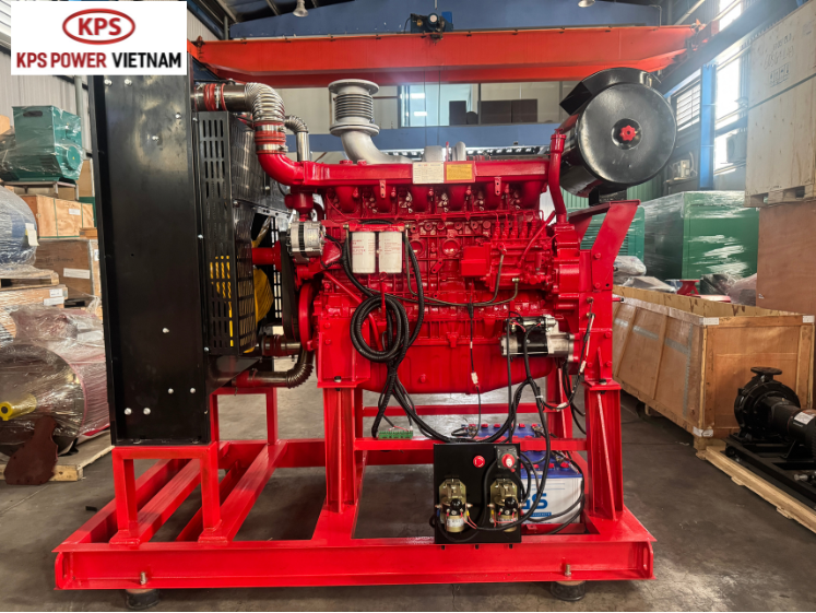 HOÀN THÀNH DỰ ÁN BƠM CHỮA CHÁY DESSUN 6DSG258 - Công ty Thắng Lợi