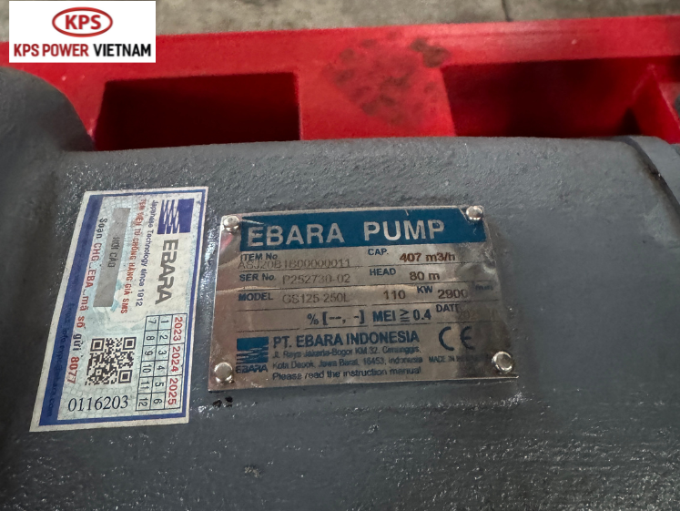 Dự án máy bơm chữa cháy KOODEC Model 6KDP-137 công suất 137kW - INTERWOOD VIỆT NAM