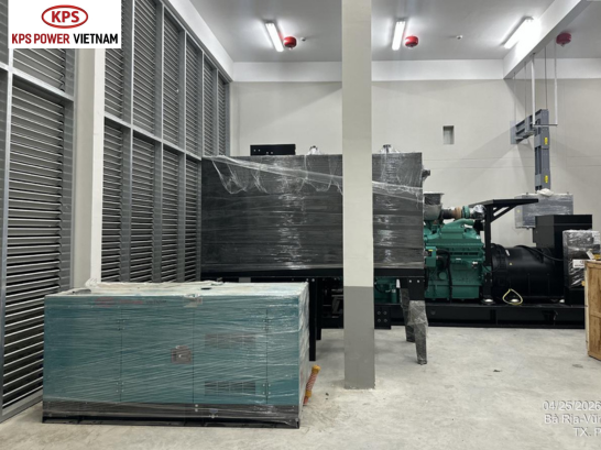 Bàn giao máy phát điện Cummins 2500kVA  dự án Phú Mỹ 3