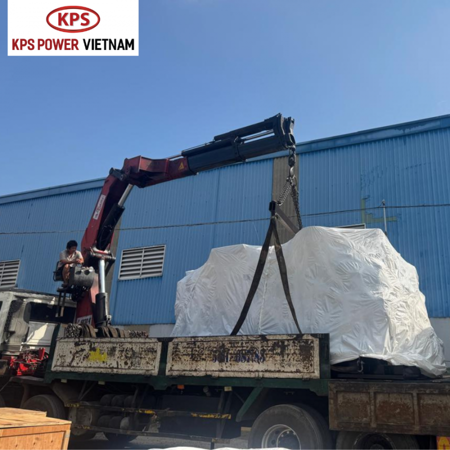 Bàn giao máy phát điện Cummins 2500kVA  dự án Phú Mỹ 3