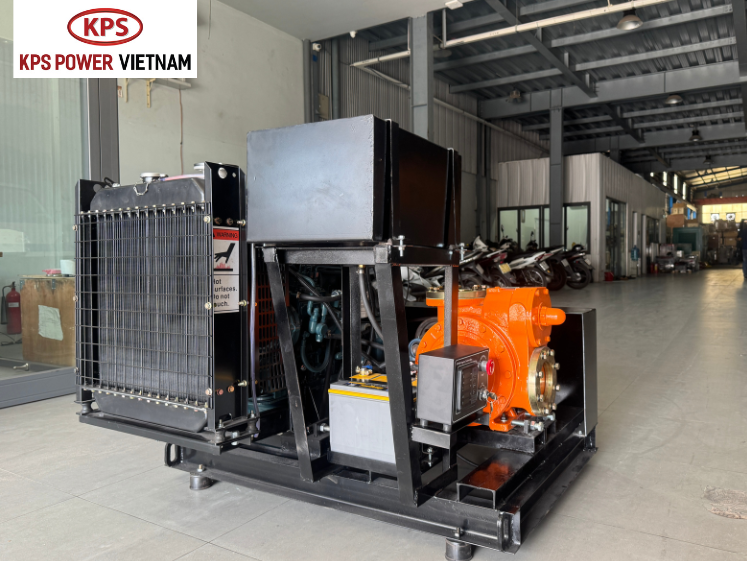 HOÀN THÀNH CỤM 4 BƠM CHỮA CHÁY CHO TẬP ĐOÀN DẦU KHÍ VIỆT NAM