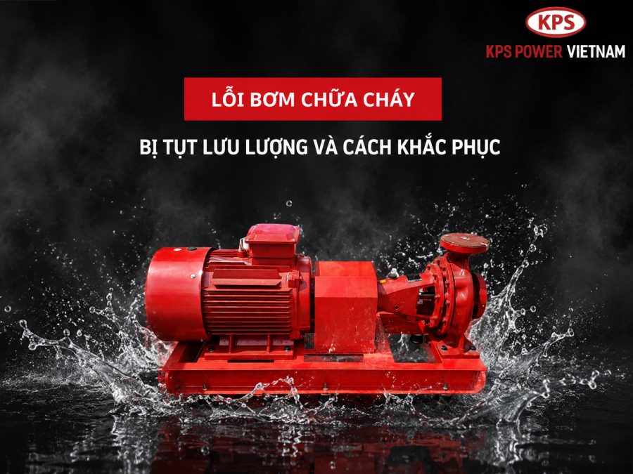 LỖI BƠM CHỮA CHÁY BỊ TỤT LƯU LƯỢNG VÀ CÁCH KHẮC PHỤC