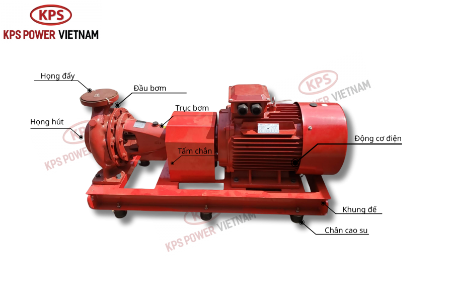 Cấu tạo máy bơm chữa cháy: Chi tiết cấu tạo, nguyên lý hoạt động và cách lựa chọn phù hợp