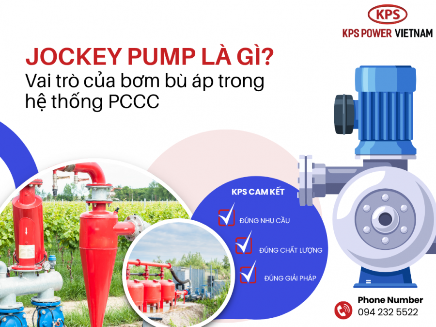 Vì sao phải có Jockey trong hệ thống phòng cháy chữa cháy?