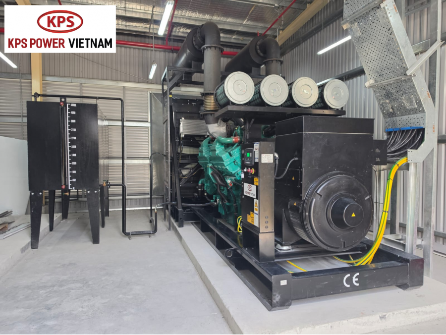 Bàn giao máy phát điện Cummins KP-C2500SB-OE cho Nhà máy Wanek 5 – Công ty TVT