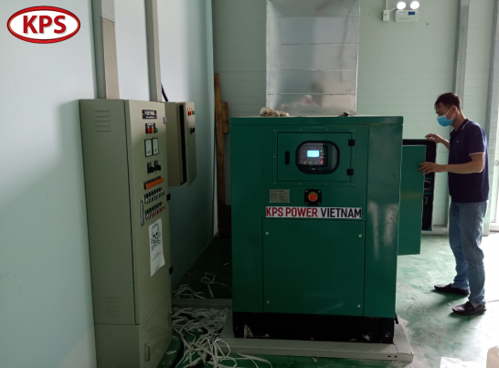 Máy phát điện công nghiệp LD 75 kvA cho Quý khách hàng Nhà máy Miwon Hải Dương