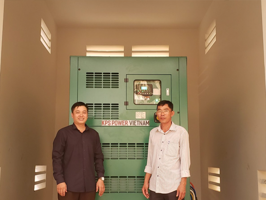 Máy phát điện Công Nghiệp Cummins 400kVA cho Công ty Trung Lâm - Hội Trưởng Đảng 