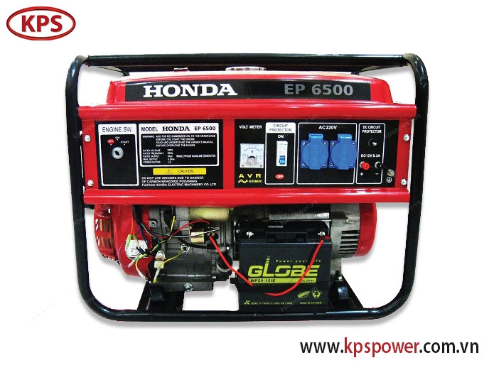 EP6500 5.0KW Honda Gasoline Generator