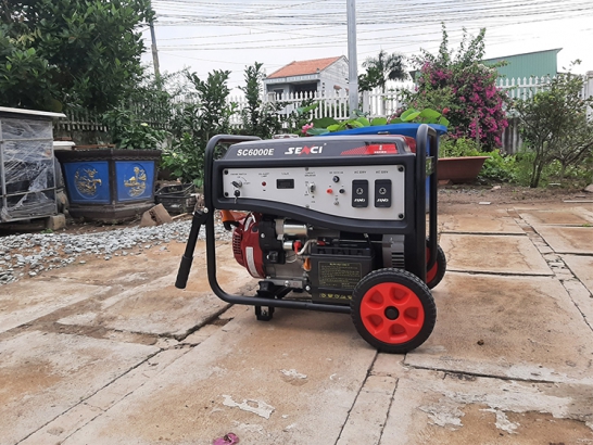 SENCI SC6000E_5.5 kW cho quý khách hàng ở Cần Giuộc, Long An.