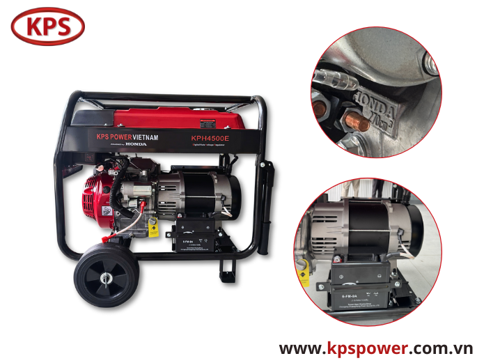MÁY PHÁT ĐIỆN HONDA KPH4500E 4KW