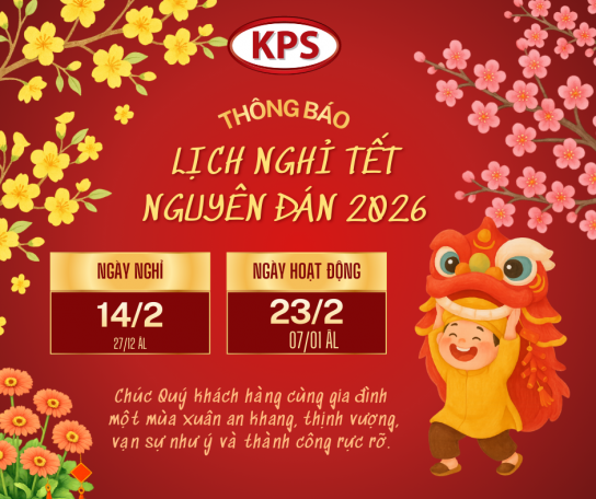 THÔNG BÁO LỊCH NGHỈ TẾT NGUYÊN ĐÁN 2026