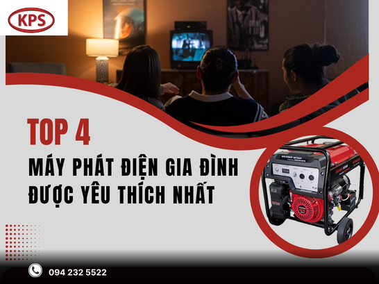 TOP 4 MÁY PHÁT ĐIỆN HONDA ĐƯỢC TIN DÙNG NĂM 2025