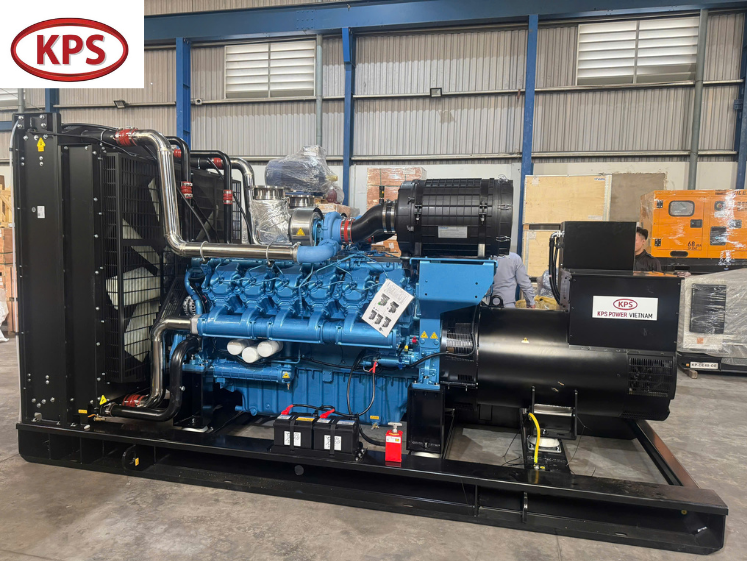 Bàn giao máy phát điện Baudouin 1000kVA ở Long Xuyên, An Giang
