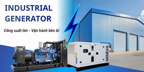 banner máy phát điện công nghiệp