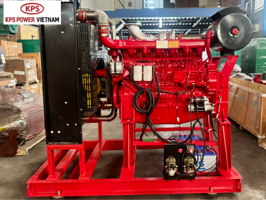 HOÀN THÀNH DỰ ÁN BƠM CHỮA CHÁY DESSUN 6DSG258 - Công ty Thắng Lợi