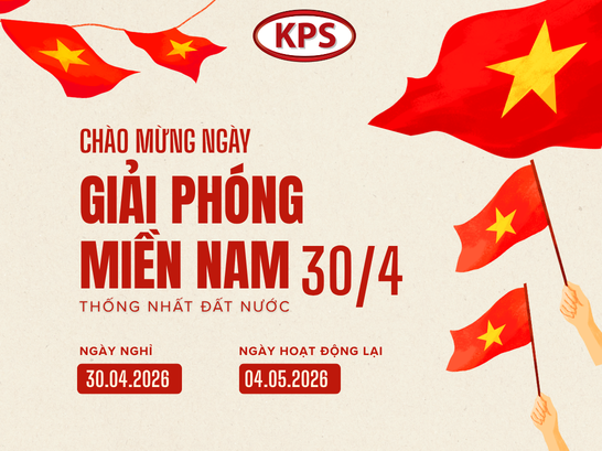 Thông báo nghỉ lễ 30/4-1/5