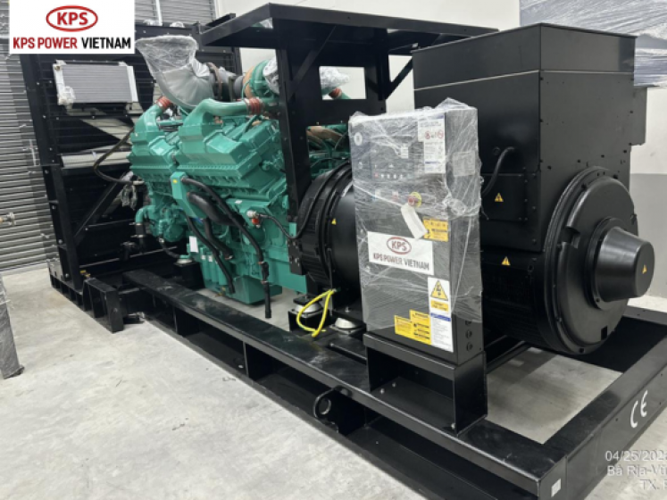 Bàn giao máy phát điện Cummins 2500kVA  dự án Phú Mỹ 3