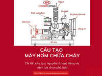 Cấu tạo máy bơm chữa cháy: Chi tiết cấu tạo, nguyên lý hoạt động và cách lựa chọn phù hợp