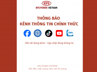 THÔNG BÁO KÊNH THÔNG TIN CHÍNH THỨC CỦA KPS POWER VIETNAM