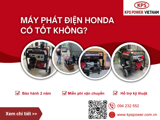 Máy Phát Điện Honda Có Tốt Không? 4 Lý Do Được Nhiều Gia Đình Lựa Chọn
