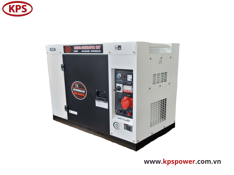 MÁY PHÁT ĐIỆN KPS KP12000Q-3D - 8.5KW 