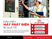 Dấu hiệu máy phát điện bị quá tải và cách xử lý
