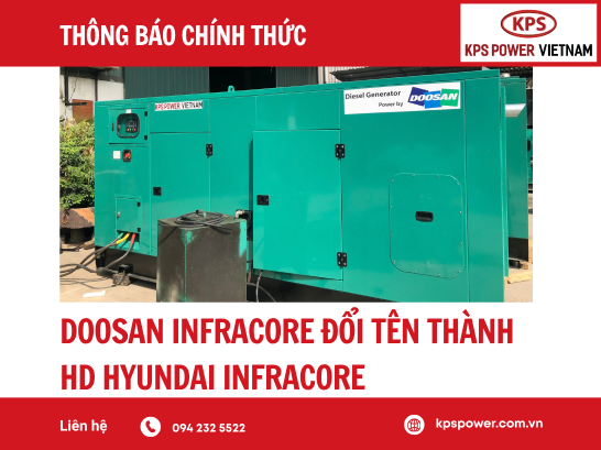 Doosan Infracore chính thức đổi tên thành HD Hyundai Infracore