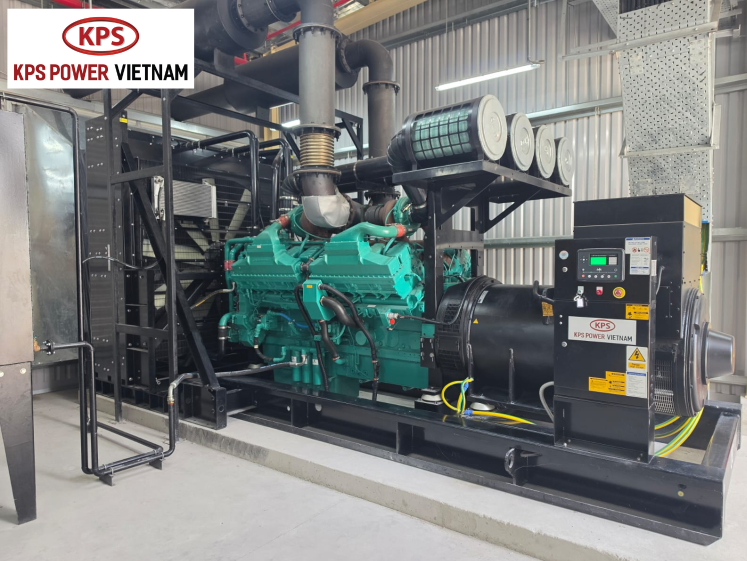Bàn giao máy phát điện Cummins KP-C2500SB-OE cho Nhà máy Wanek 5 – Công ty TVT