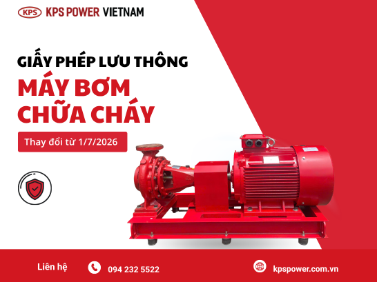 Tem lưu thông máy bơm chữa cháy là gì? Quy định doanh nghiệp cần biết
